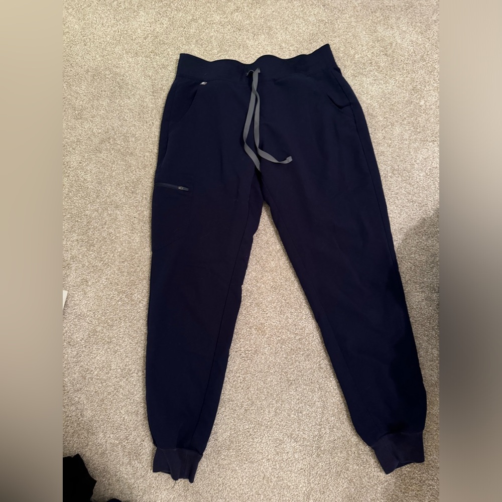 Navy blue Figs joggers